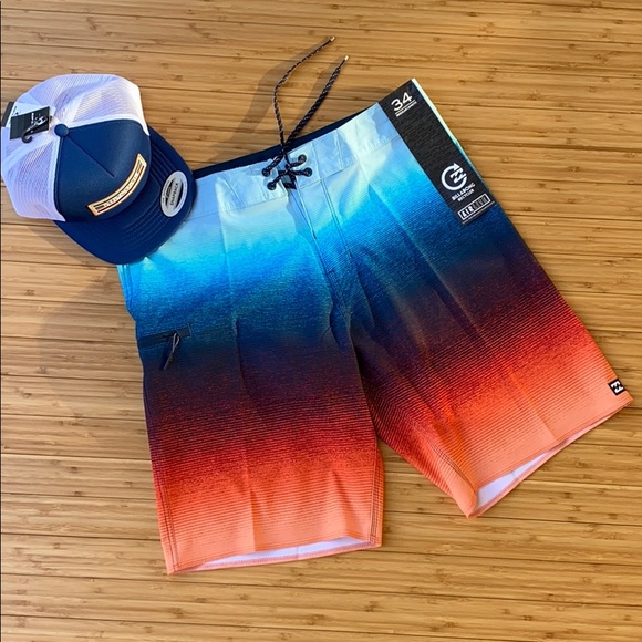 🔷🔹 BILLABONG FLUID AIRLIGHT BOARD SHORTS 🔹🔷 - Picture 5 of 10